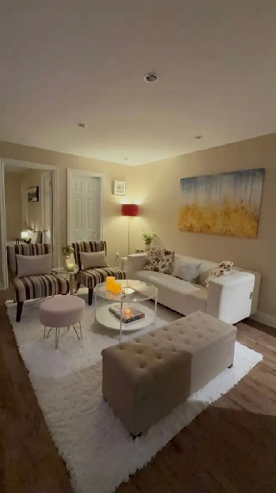 Two bedroom one bath basement apartment available from 15th Sep