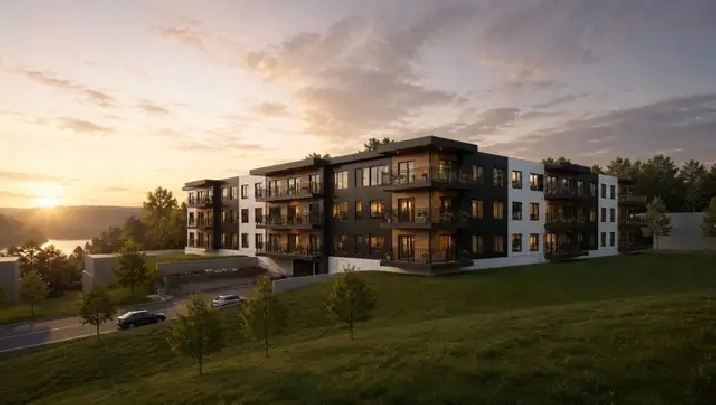 Appartement neuf à louer Le Mirador | Vue sur le Saguenay