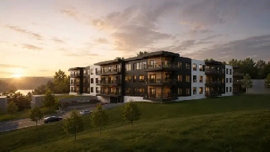 Appartement neuf à louer Le Mirador | Vue sur le Saguenay