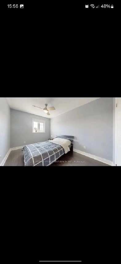 Elegant Private Room Available for Rent in Brampton