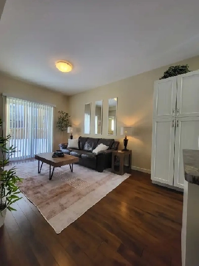 Fully Furnished 2 Bed   Den, 2 Bath townhouse