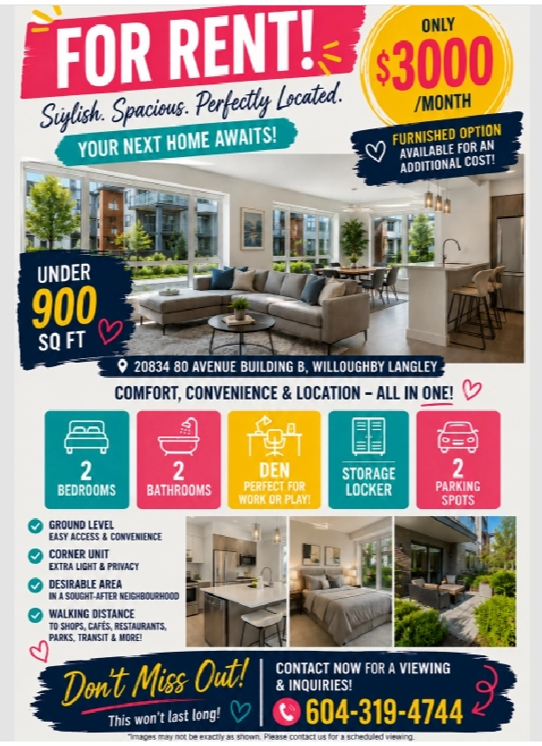 Apartment for rent