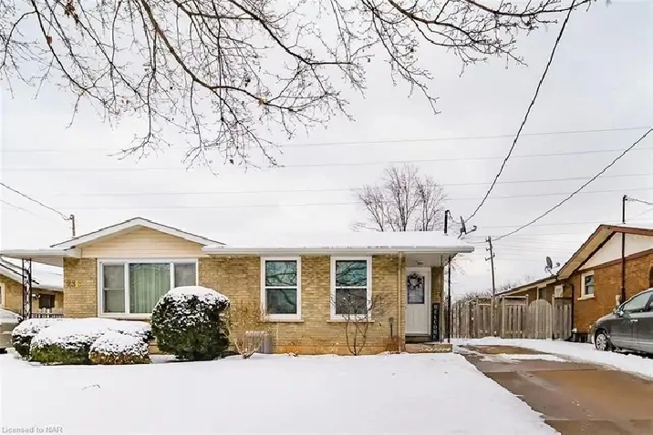 236 St Augustine Dr, St. Catharines - 3 Bedroom Main Unit