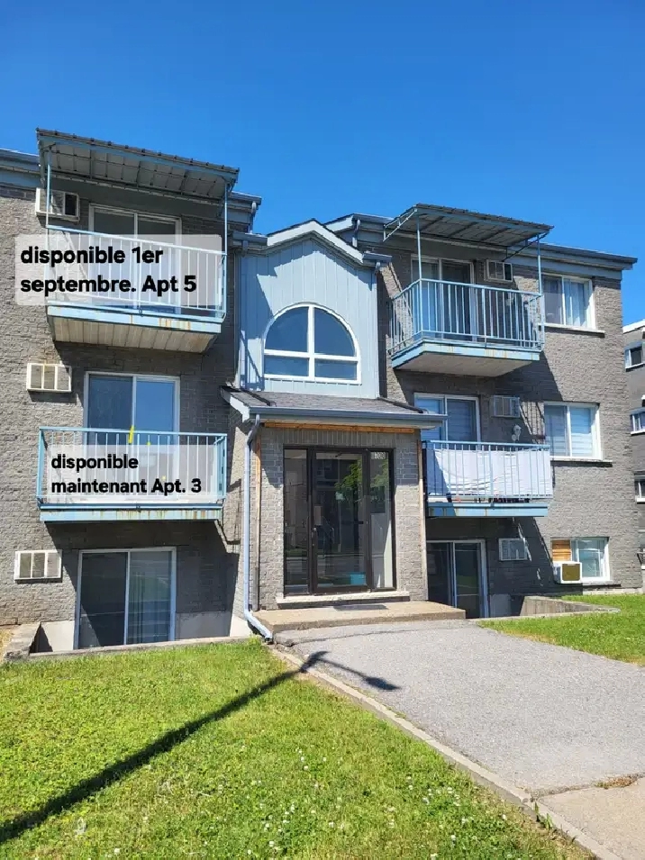 Logement 4 1/2 a louer (Auteuil Laval) Disponible maintenant
