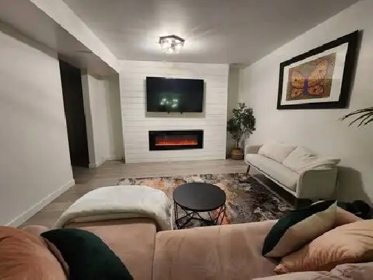 Fully reovated and furnished basement suite
