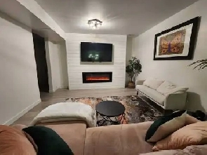 Fully reovated and furnished basement suite