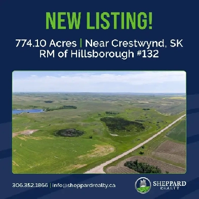 Mixed Use Farmland For Sale | Near Crestwynd, SK