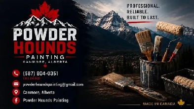 Powder Hounds Painting 15% off until Aug 15th