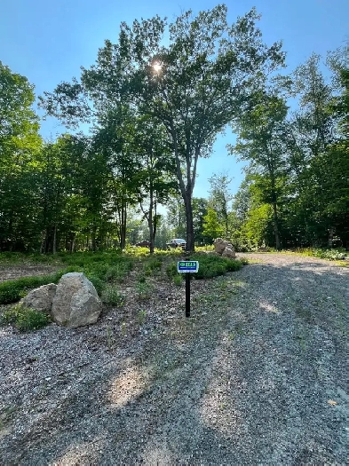 5 acre lot with cabins