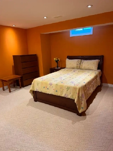 Furnished room in a beautiful detached home