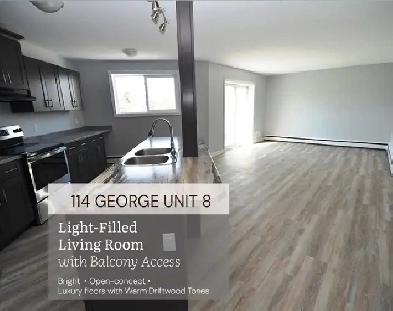Renovated 2-bedroom - Avail Sept - 114 George