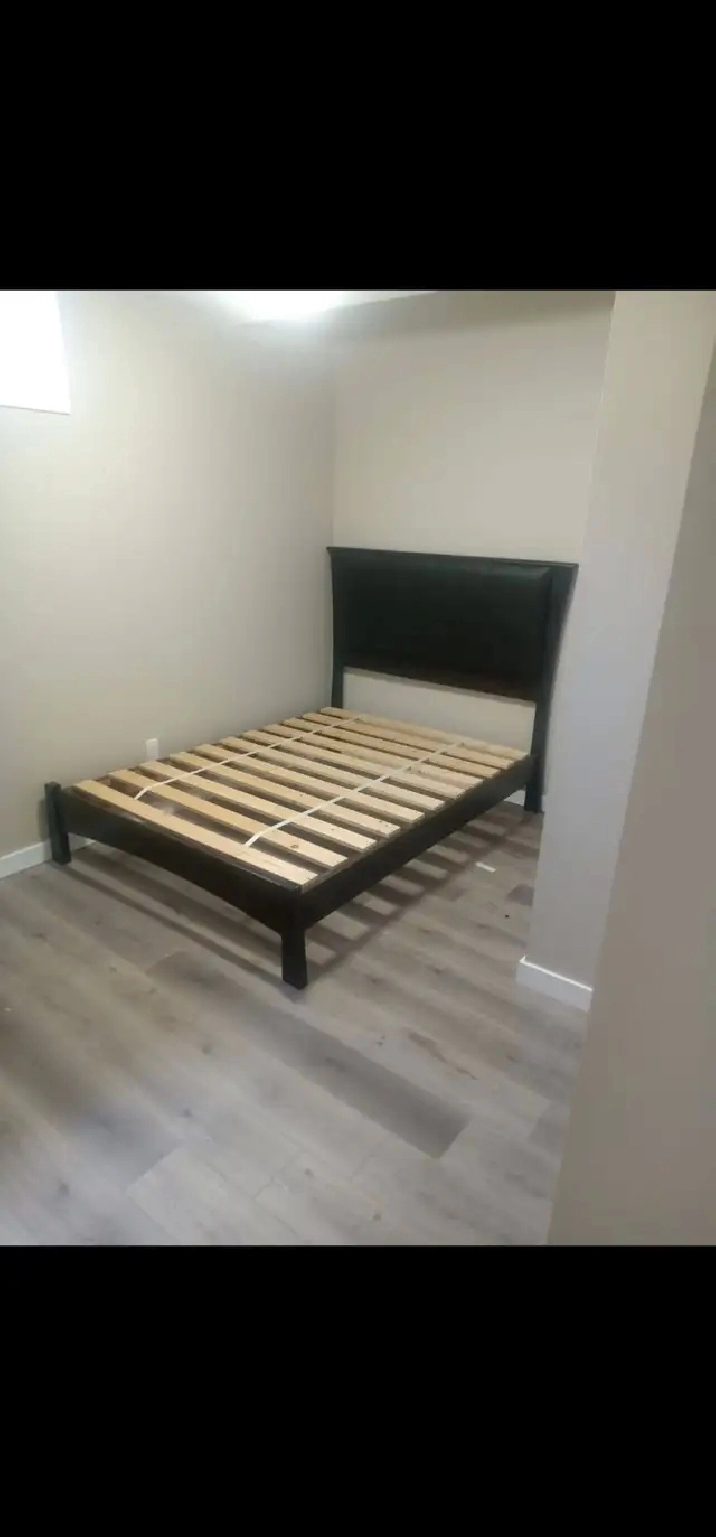 Full furnished bedroom for rent in Ellerslie basement