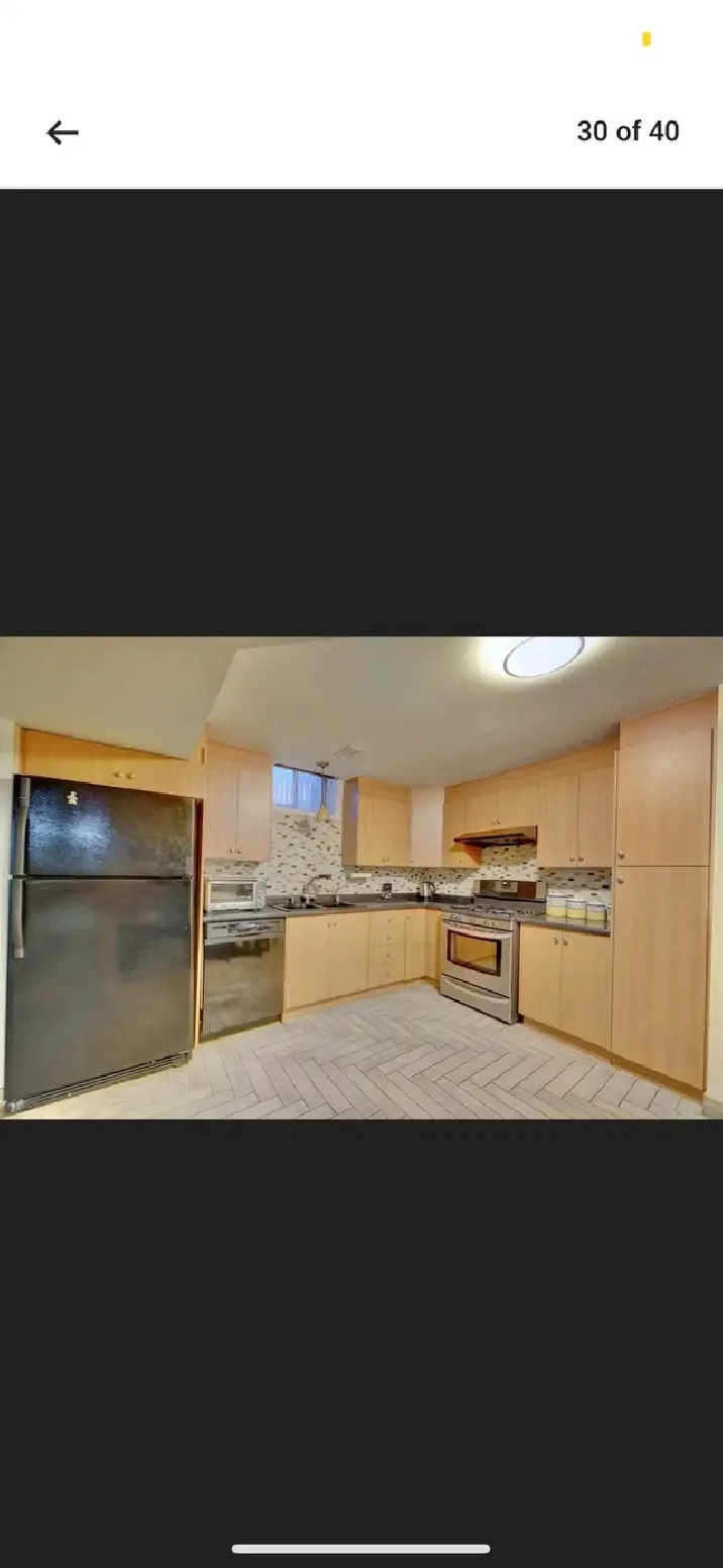 Basement for rent brampton near trinity mall!
