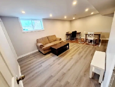 Furnished One-bedroom Basement Apartment Utilities Included