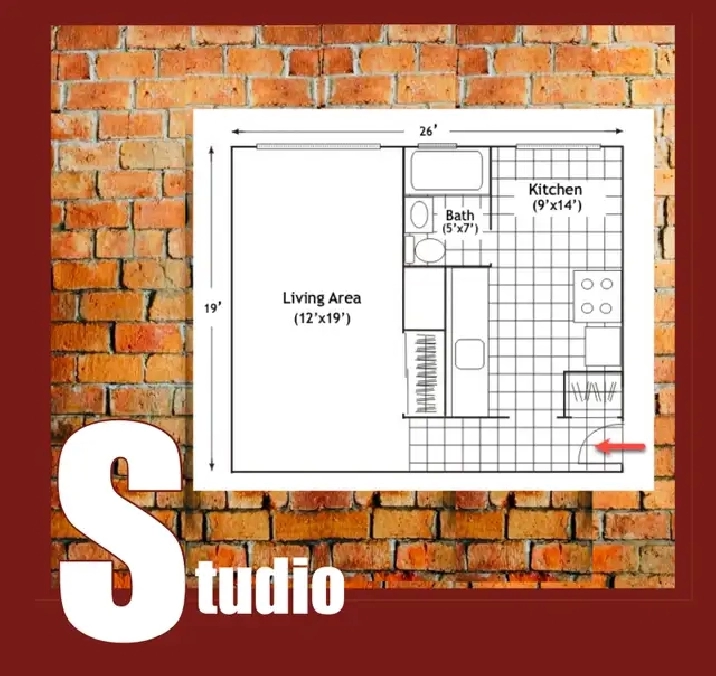 Large STUDIO   Enhanced Living Experience
