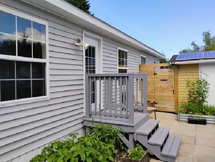 Home on owned land near Parlee Beach