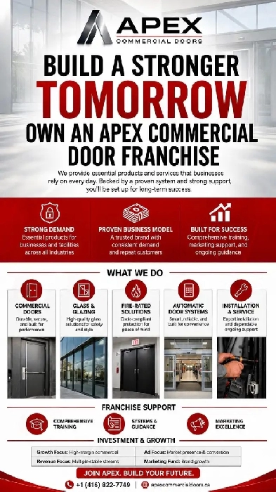 Invest in a Proven Business. Build a Stronger Tomorrow.