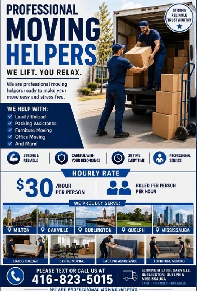 Moving Special – Save Money on Your Next Move!Professional and