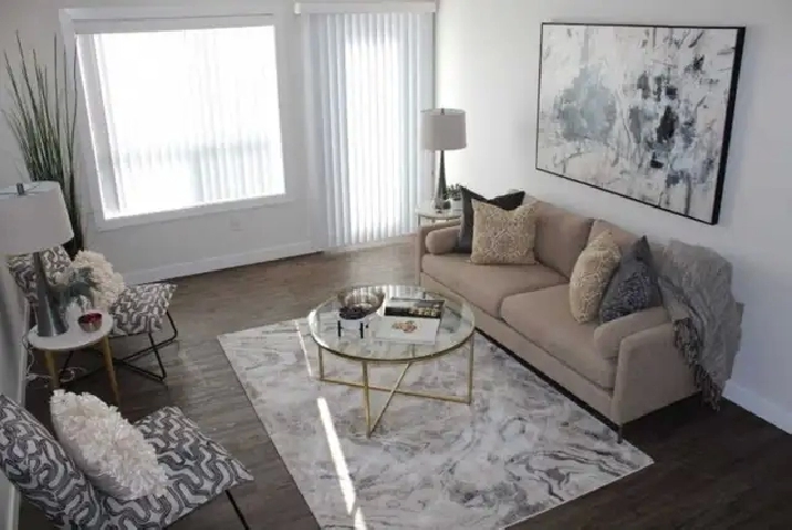 Modern 2-Bedroom, 1-Bath Apartment with In-Suite Laundry
