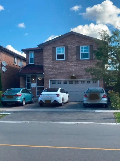 Beautiful 2 bedroom basement apartment in triplex or rent!