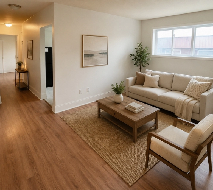 Bright 2 Bedroom Apartment For Rent