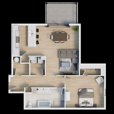 LOGEMENTS NEUFS HAUT DE GAMME À LOUER – 3 ½, 4 ½ et 5 ½