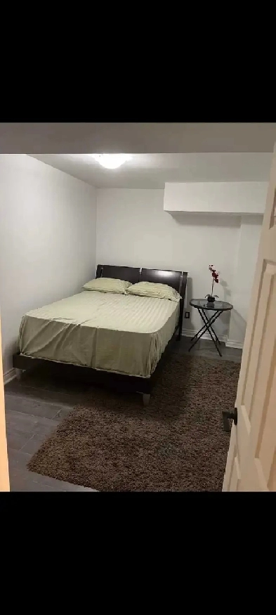 3 private bedrooms in basement for rent.