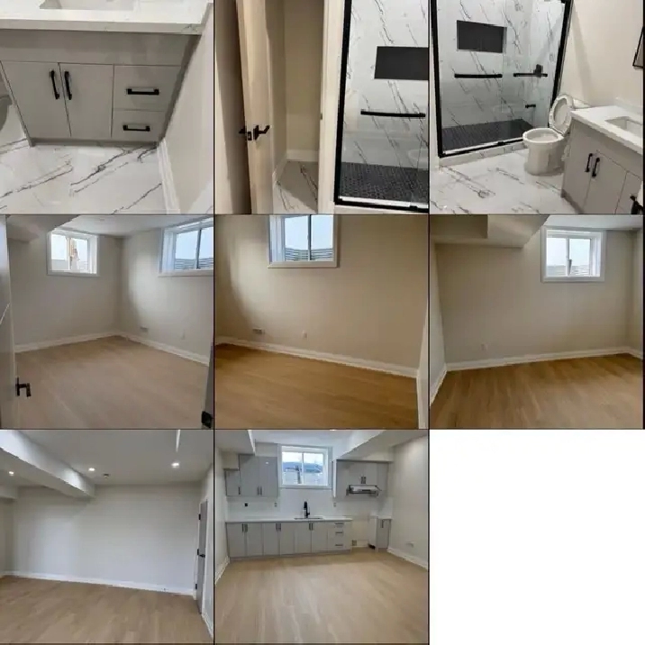 Brand New Legal basement for rent