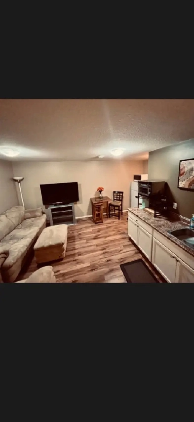 FULLY FURNISHED BASEMENT SUITE
