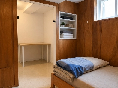 Furnished Room, Single Occupancy, All inclusive