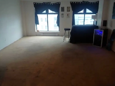 Large room for rent in 3-bed apartment, downtown views
