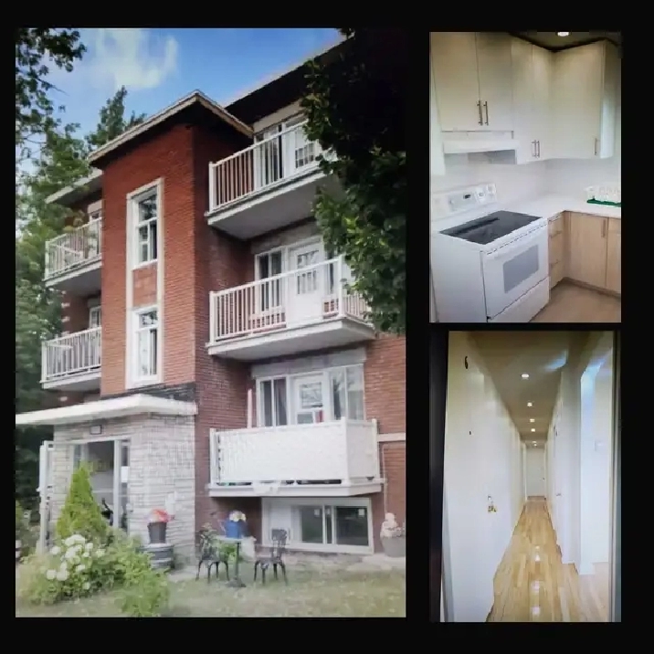 4.5 Fully Renovated Apt in Cartierville - $1600/month