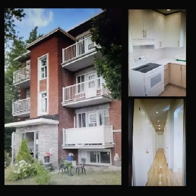 4.5 Fully Renovated Apt in Cartierville - $1600/month