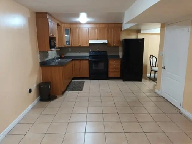 Two bedrooms basement apartment for rent : Brampton