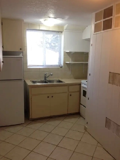 2 Br. Utilities Inc. Clean, quiet basement suite. Off St Parking