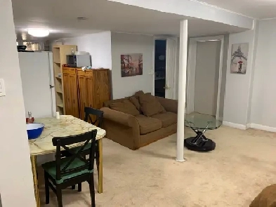 Newly renovated room for rent  in basement from September 1