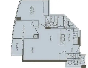 Rent Condo Toronto Utilites/Parking Included