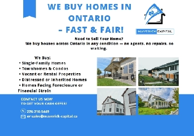 We buy homes in any condition—no repairs needed!