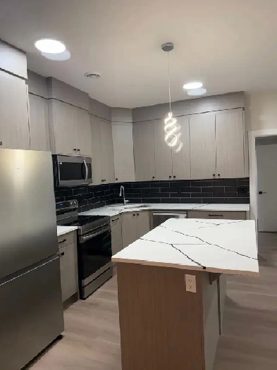 Bright 2-BR Basement Suite in Chestermere AB.