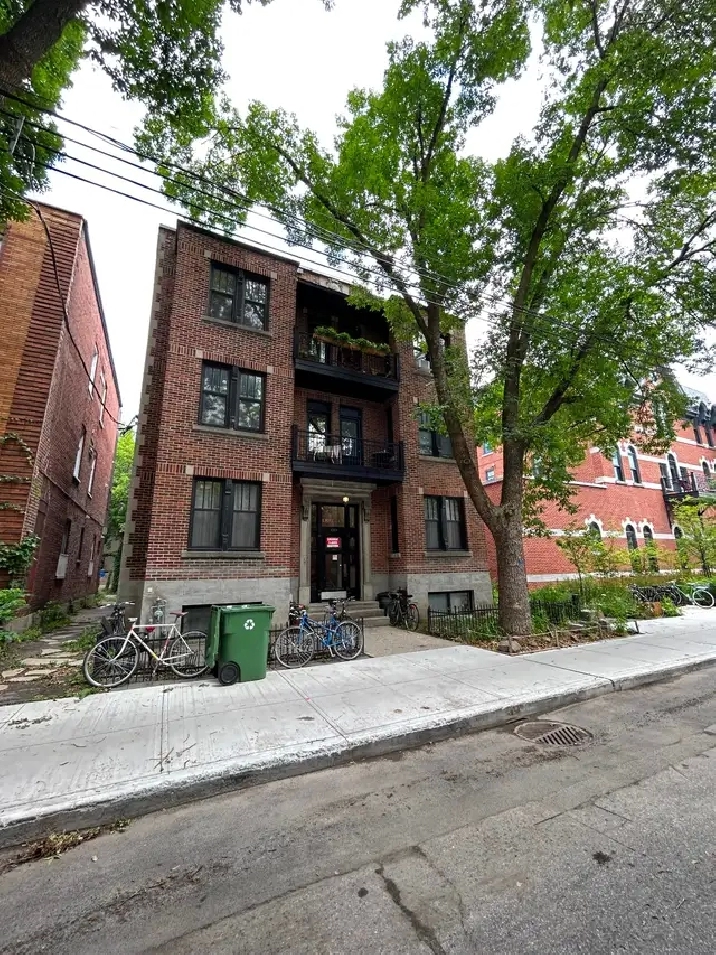 Chauffé, Grand 3 1/2 dans le cœur du plateau Mont-Royal