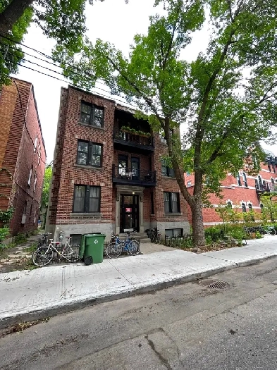 Chauffé, Grand 3 1/2 dans le cœur du plateau Mont-Royal
