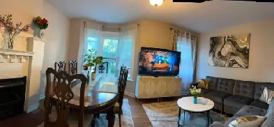 Private Furnished Room, in 3-Bedroom Fully Furnished Apt,Sep 1st