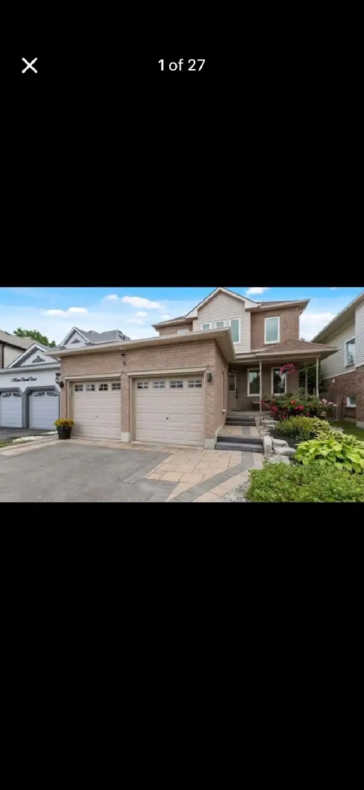 Beautiful 3 1 bed 3 bath house for rent at north Whitby
