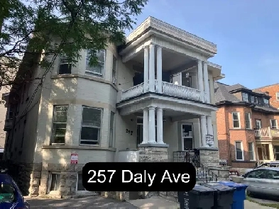 Sandy Hill Bachelor/Studio Apartment for Rent (257 Daly Ave)