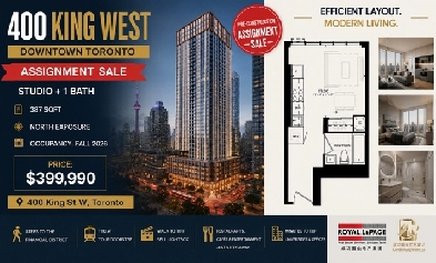 SELL AT LOSS!400 KING WEST