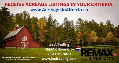 GET ACREAGE LISTINGS FOR SALE IN YOUR CRITERIA!
