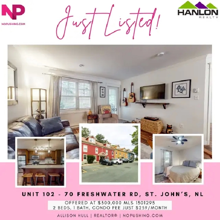 Just Listed! Beautiful Move-In Ready Downtown Condo