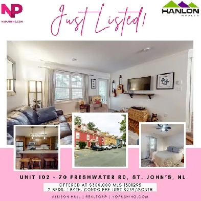 Just Listed! Beautiful Move-In Ready Downtown Condo