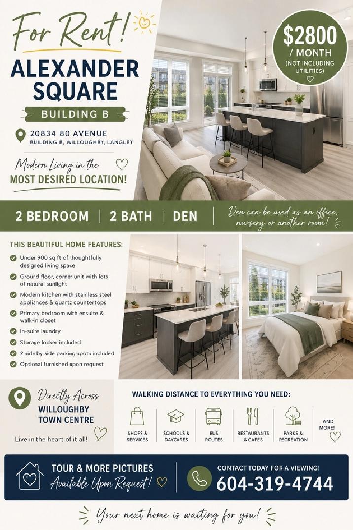 Apartment for Rent