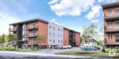 4 1/2 st-hubert, ascenseur, tranquille, vue boisé